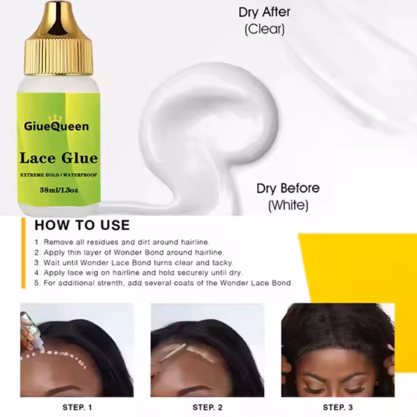 Waterproof Lace Glue for Wig & Hair Extensions - Image 2