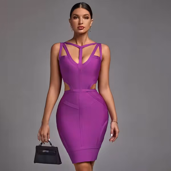 Ocstrade Bandage Midi Dress - Image 2
