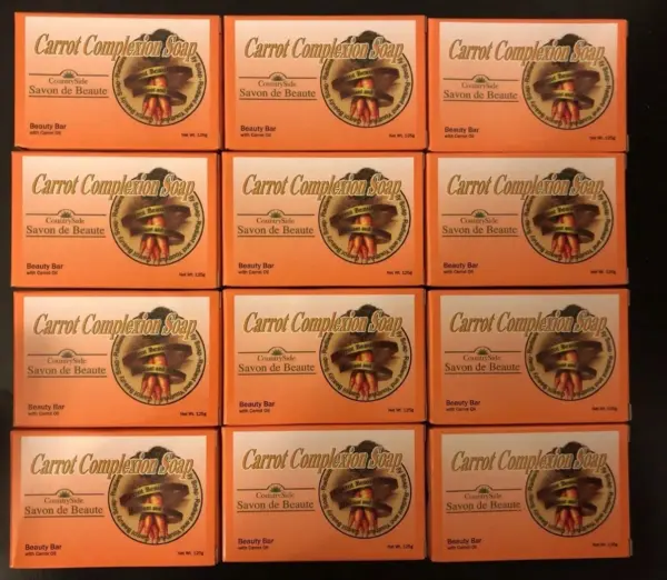 Carrot Complexion Soap with Carrot Oil